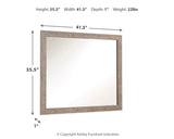 Culverbach Gray Bedroom Mirror (Mirror Only) from Ashley - Luna Furniture