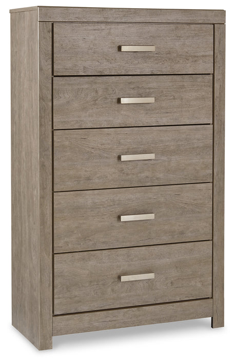 Culverbach Gray Panel Bedroom Set from Ashley - Luna Furniture
