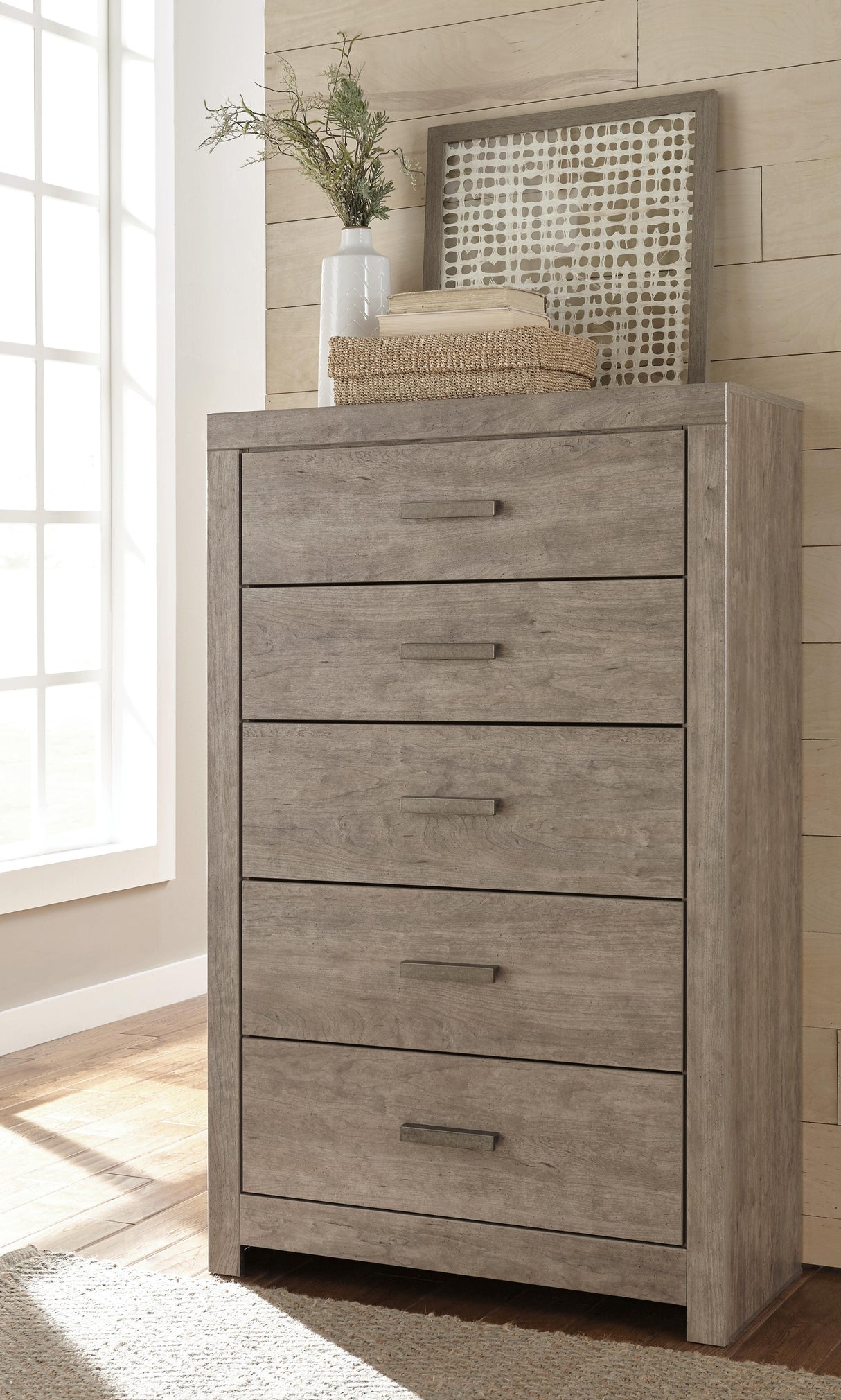 Culverbach Gray Chest of Drawers from Ashley Furniture - Luna Furniture