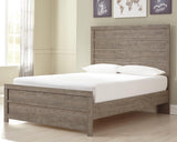 Culverbach Full Panel Bed with Mattress in Gray from Ashley - Luna Furniture