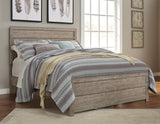 Culverbach Gray Queen Panel Bed with Dresser from Ashley - Luna Furniture