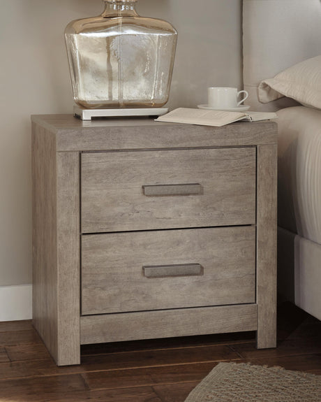 Culverbach Gray Nightstand from Ashley - Luna Furniture