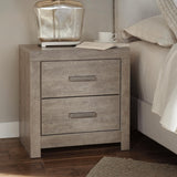 Culverbach Gray Nightstand from Ashley - Luna Furniture
