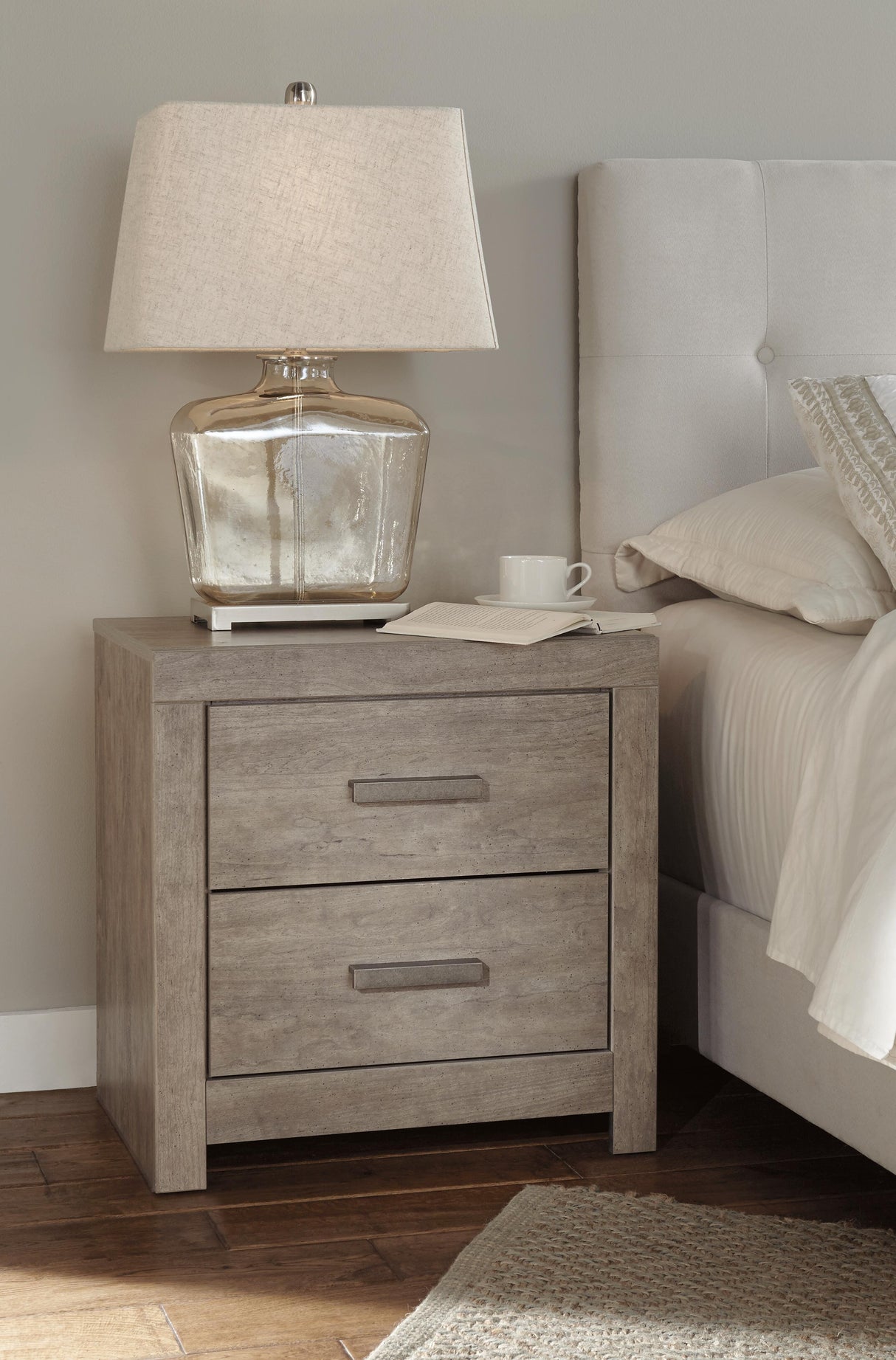 Culverbach Gray Nightstand from Ashley Furniture - Luna Furniture