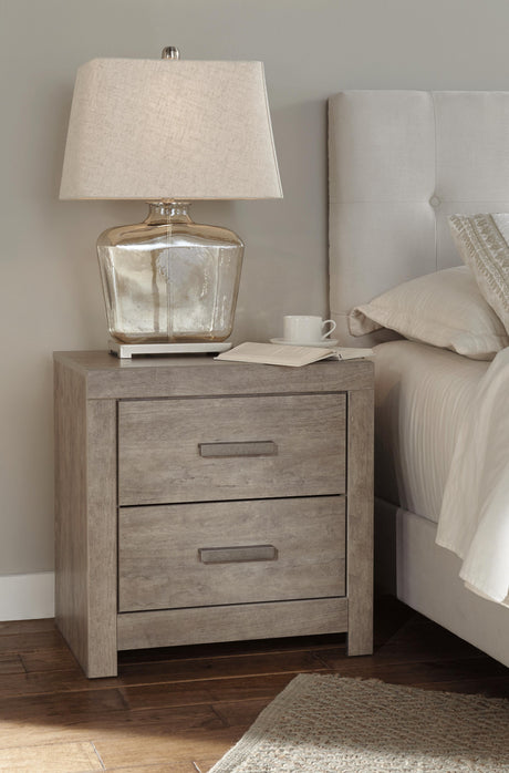 Culverbach Gray Nightstand from Ashley - Luna Furniture