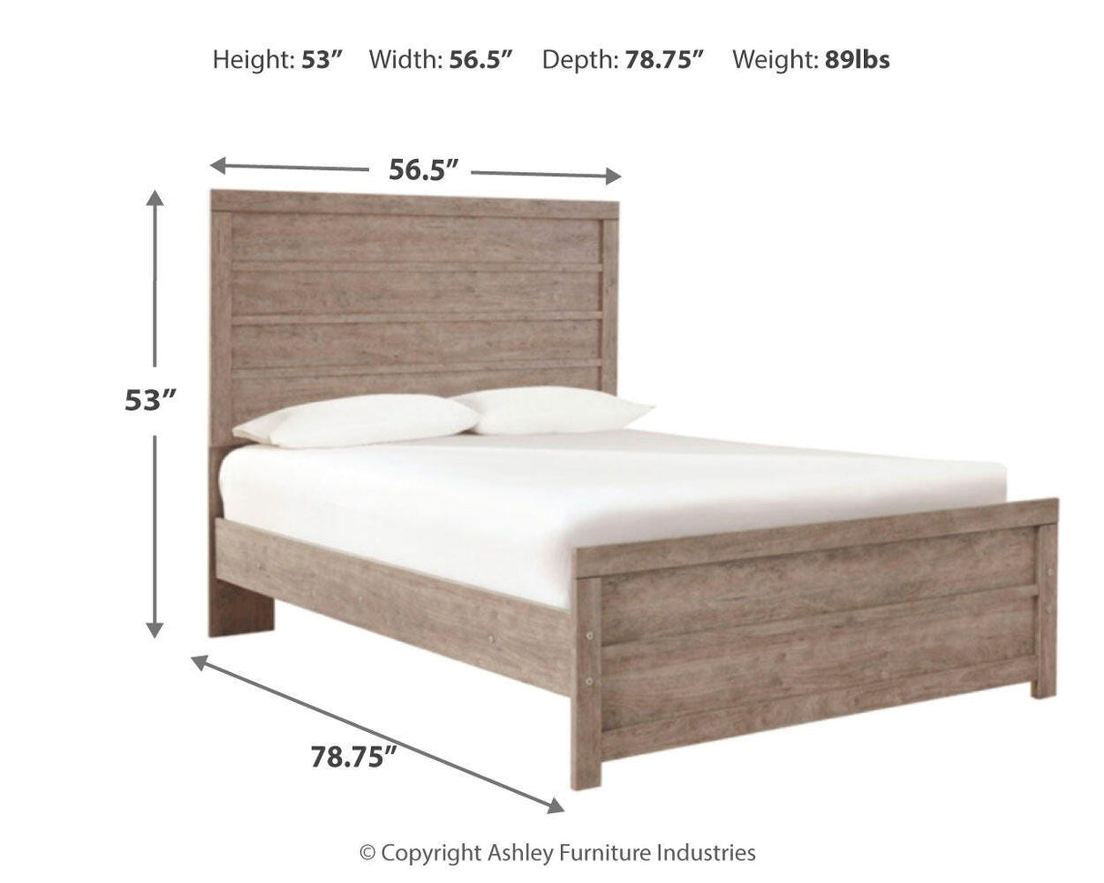 Culverbach Gray Full Panel Bed from Ashley Furniture - Luna Furniture