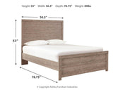 Culverbach Gray Full Panel Bed from Ashley Furniture - Luna Furniture