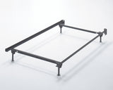Frames and Rails Metallic Twin/Full Bolt on Bed Frame from Ashley - Luna Furniture