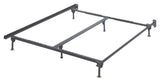 Frames and Rails Metallic Queen/King/California King Bolt on Bed Frame
