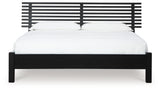 Danziar King Slat Panel Bed, Dresser, Mirror and Nightstand from Ashley - Luna Furniture