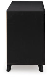 Danziar Black Queen Panel Bed and Dresser from Ashley - Luna Furniture