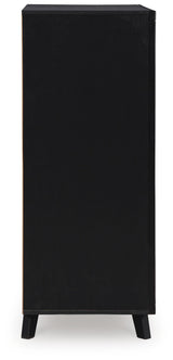 Danziar Black Queen Bed, Dresser, Mirror, Chest and Nightstand from Ashley - Luna Furniture