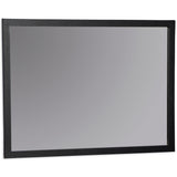 Danziar Black Bedroom Mirror (Mirror Only) from Ashley Furniture - Luna Furniture