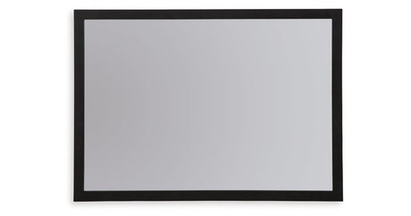 Danziar Black Bedroom Mirror (Mirror Only) from Ashley Furniture - Luna Furniture