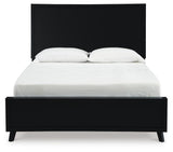 Danziar Black Queen Panel Bed and Dresser from Ashley - Luna Furniture