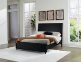 Danziar Black Queen Framed Platform Bed from Ashley Furniture - Luna Furniture