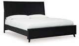 Danziar Black King Panel Bed, Dresser and Nightstand from Ashley - Luna Furniture