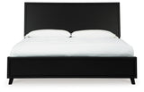 Danziar Black Platform Framed Bedroom Set from Ashley - Luna Furniture