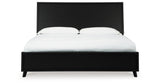 Danziar Black King Panel Bed, Dresser and 2 Nightstands from Ashley - Luna Furniture
