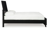 Danziar Black Platform Framed Bedroom Set from Ashley - Luna Furniture