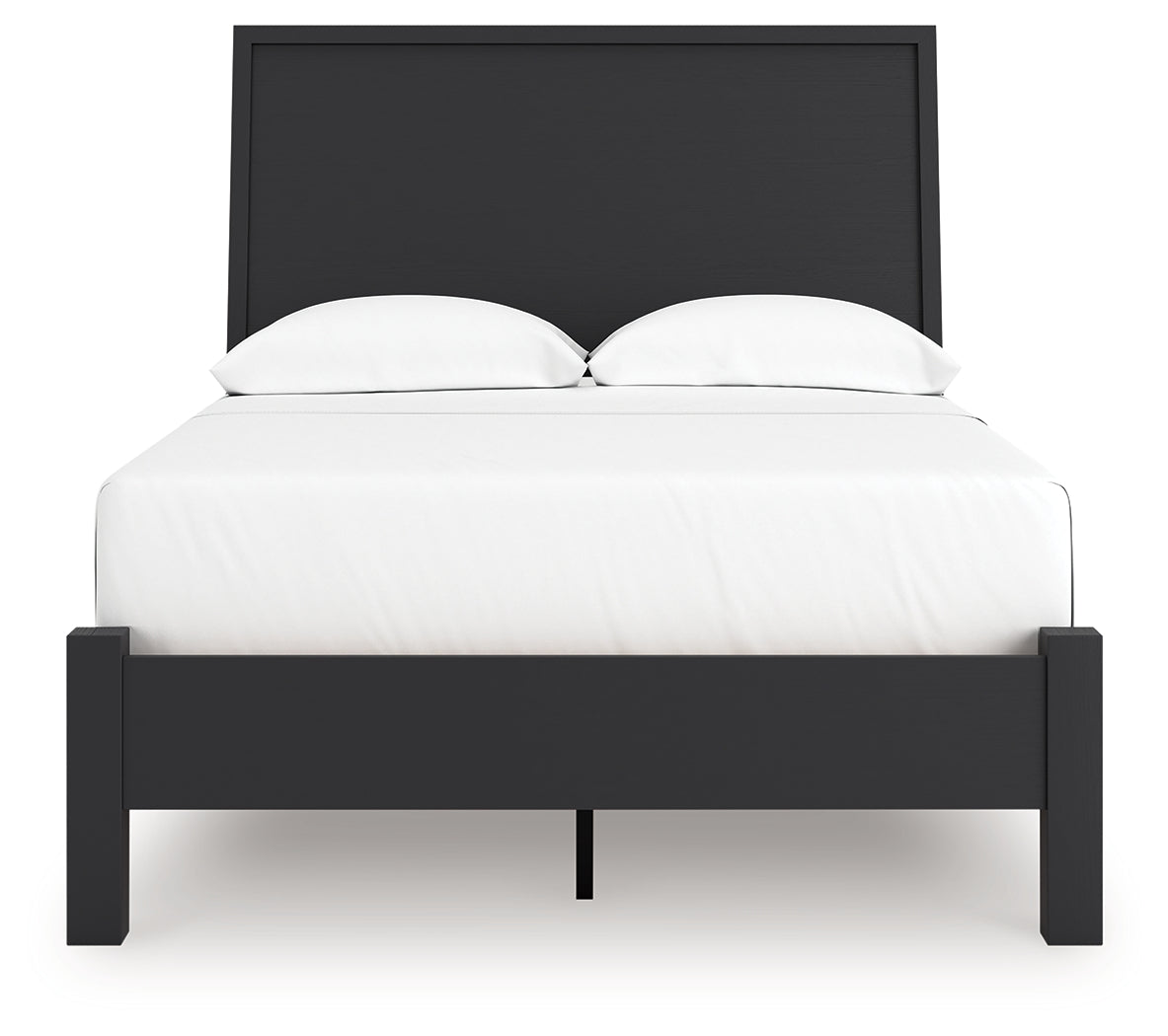 Danziar Black Full Platform Bed from Ashley - Luna Furniture