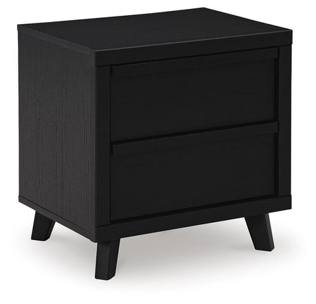 Danziar Black Dresser, Chest and Nightstand from Ashley - Luna Furniture