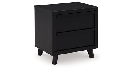 Danziar Queen Panel Platform Bed and 2 Nightstands from Ashley Furniture - Luna Furniture