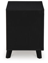 Danziar Black Dresser, Chest and Nightstand from Ashley - Luna Furniture