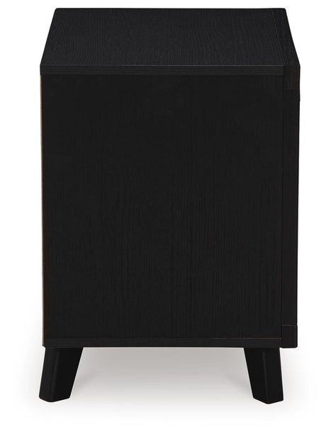 Danziar Black Dresser, Chest and Nightstand from Ashley - Luna Furniture