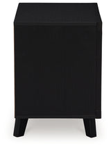 Danziar Black Platform Framed Bedroom Set from Ashley - Luna Furniture