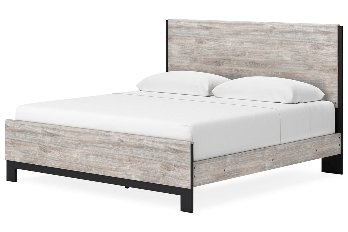 Vessalli Gray Panel Bedroom Set from Ashley - Luna Furniture