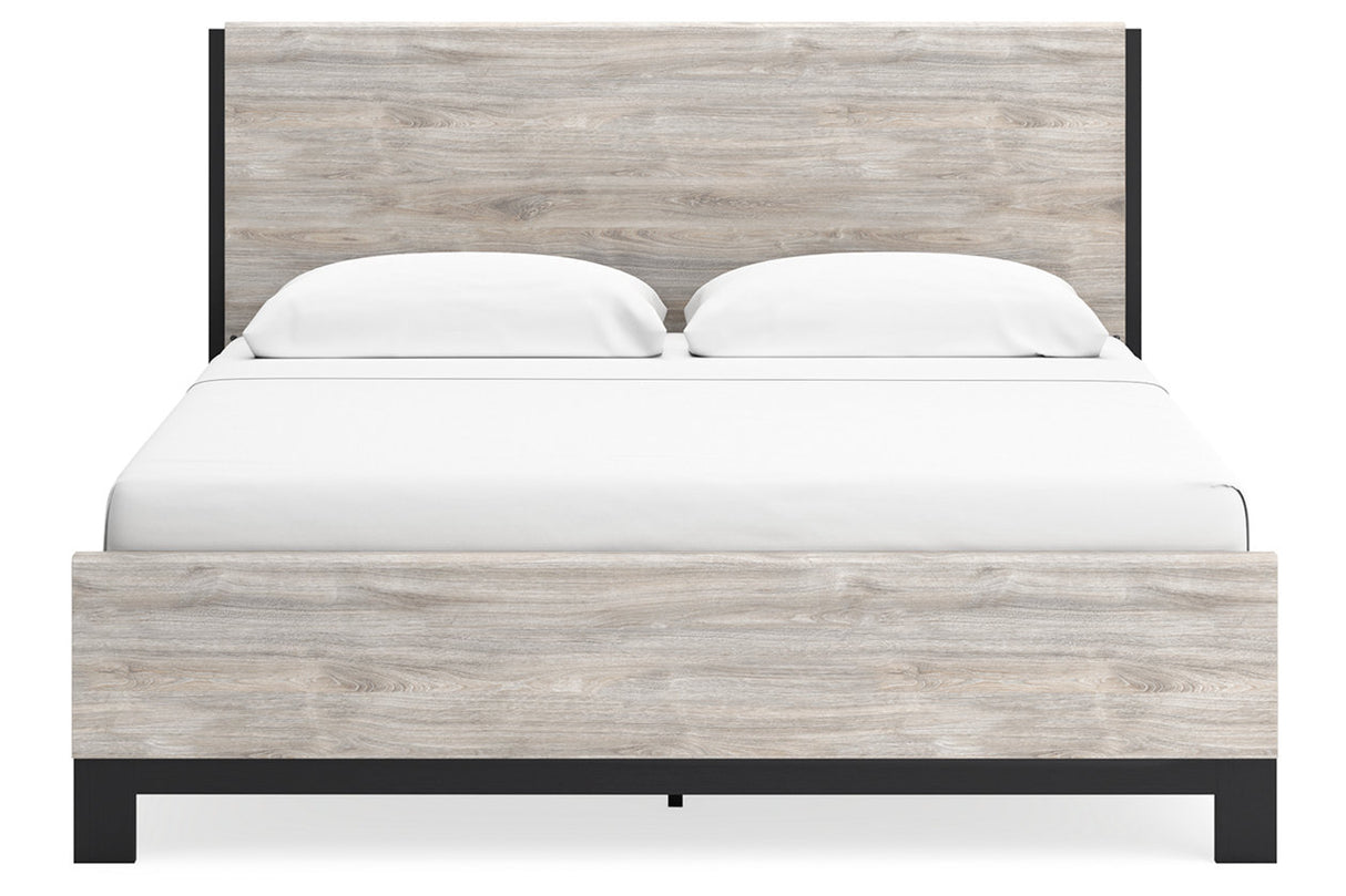 Vessalli Gray Panel Bedroom Set from Ashley - Luna Furniture