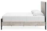 Vessalli Gray King Panel Bed from Ashley - Luna Furniture