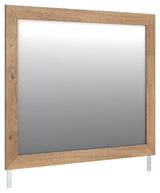 Brozmont Tan Bedroom Mirror from Ashley Furniture - Luna Furniture