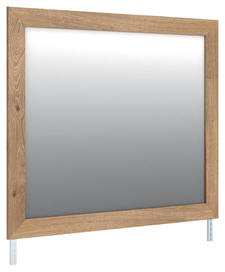 Brozmont Tan Bedroom Mirror from Ashley - Luna Furniture