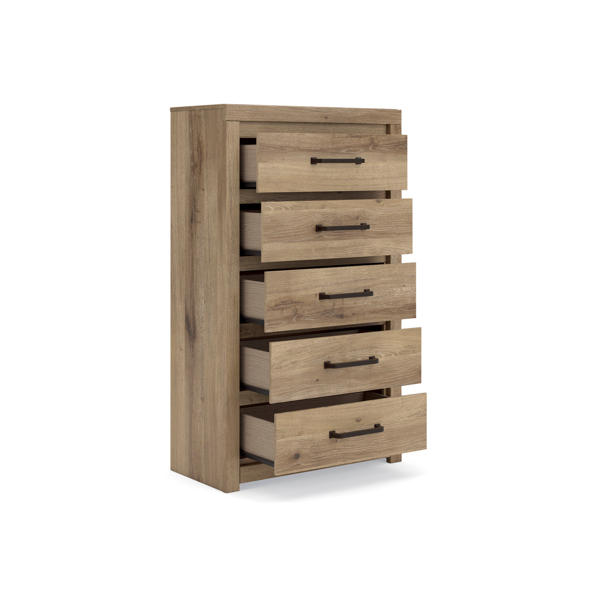 Brozmont Tan Panel Bedroom Set