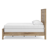 Brozmont Tan Queen Panel Bed from Ashley - Luna Furniture