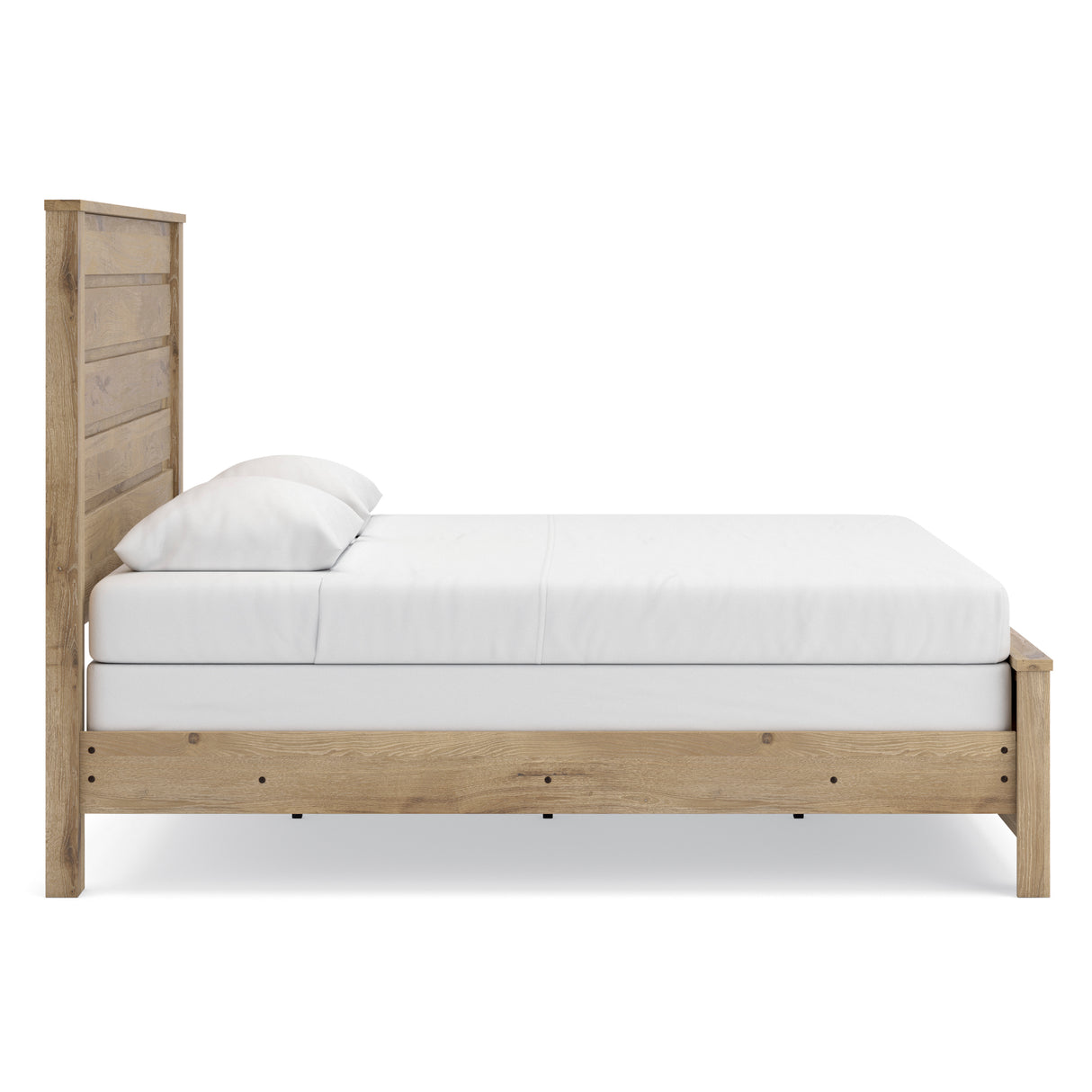 Brozmont Tan King Panel Bed