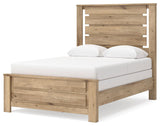 Brozmont Tan Full Panel Bed from Ashley - Luna Furniture