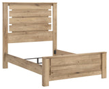 Brozmont Tan Full Panel Bed from Ashley - Luna Furniture