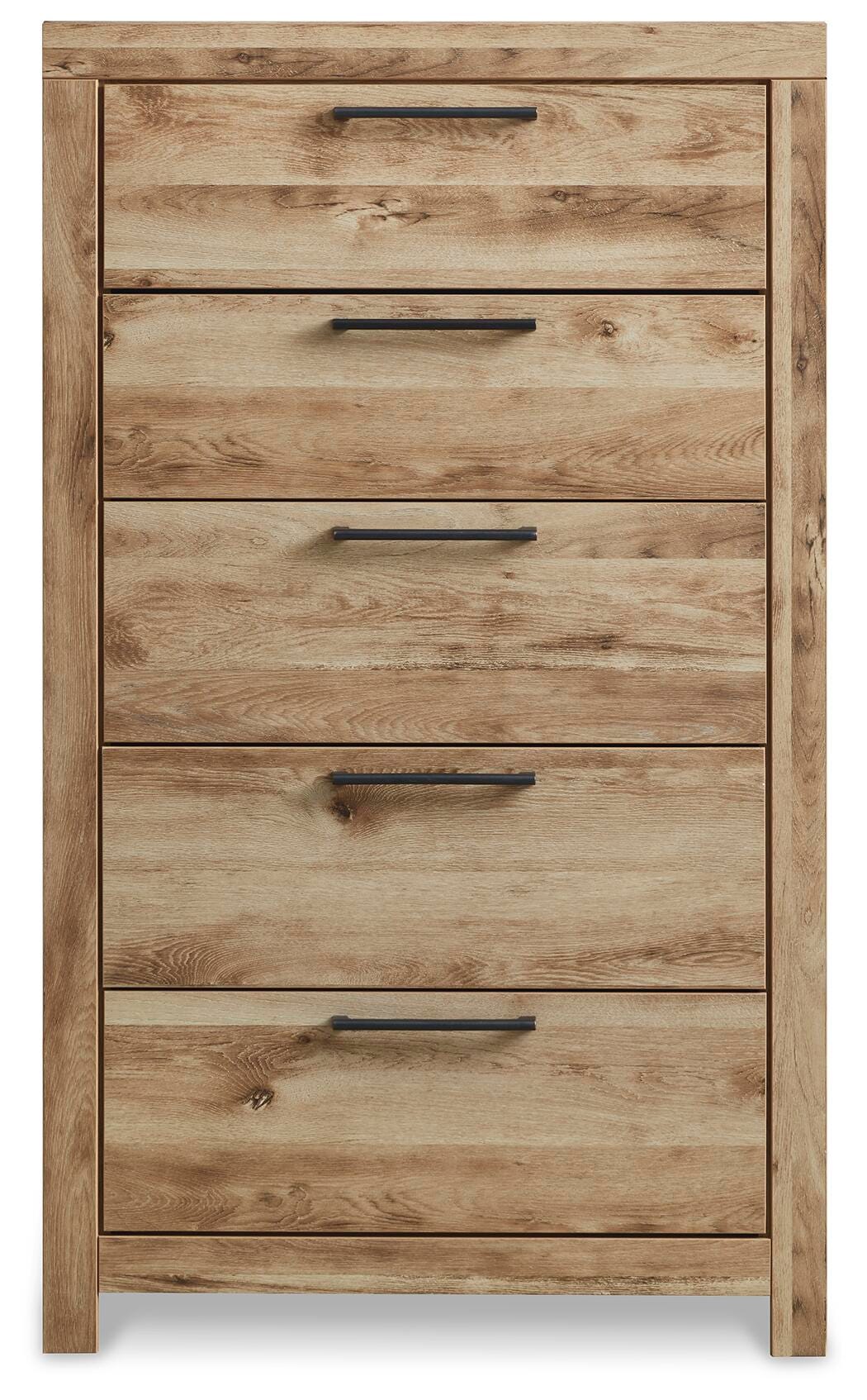 Hyanna King Panel Bed, 2 Chests and 2 Nightstands from Ashley - Luna Furniture