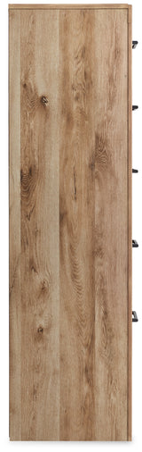 Hyanna Queen Panel Storage Bed, Dresser, Mirror, Chest and 2 Nightstands from Ashley - Luna Furniture
