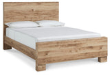 Hyanna Tan Brown Queen Panel Bed from Ashley - Luna Furniture