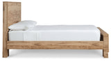 Hyanna Tan Brown Queen Panel Bed from Ashley - Luna Furniture