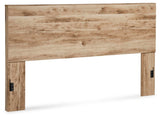 Hyanna Tan Brown King Panel Headboard, Dresser and Mirror from Ashley - Luna Furniture