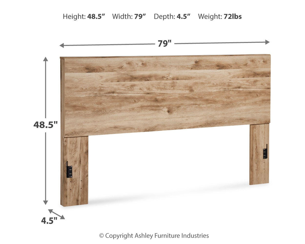 Hyanna Tan Brown King Panel Headboard, Dresser and Mirror from Ashley - Luna Furniture