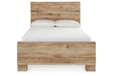Hyanna Tan Brown Full Storage Platform Bed with 2 Drawers from Ashley - Luna Furniture