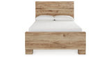 Hyanna Tan Brown Full Storage Platform Bed with 2 Drawers from Ashley Furniture - Luna Furniture