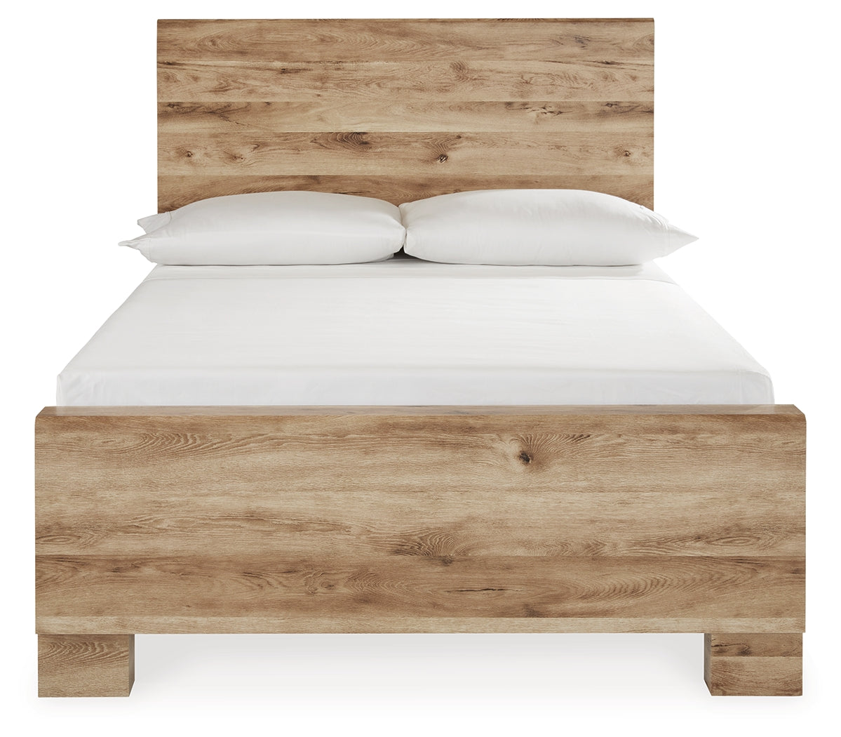 Hyanna Tan Brown Full Panel Bed from Ashley - Luna Furniture