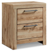 Hyanna Tan Nightstand from Ashley Furniture - Luna Furniture